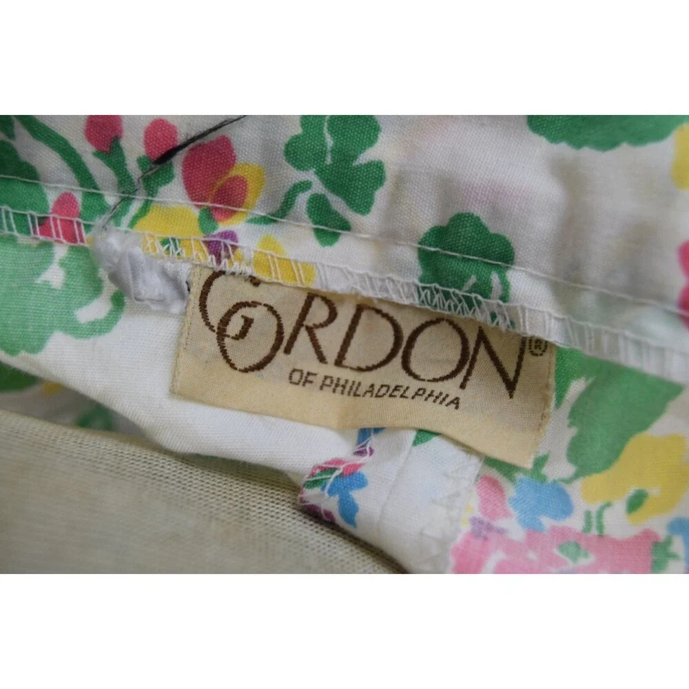 Vintage 1970s Gordons of Philadelphia Skirt High Waist Boho Mod Size Medium